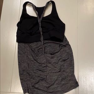Lululemon tank with built in bra